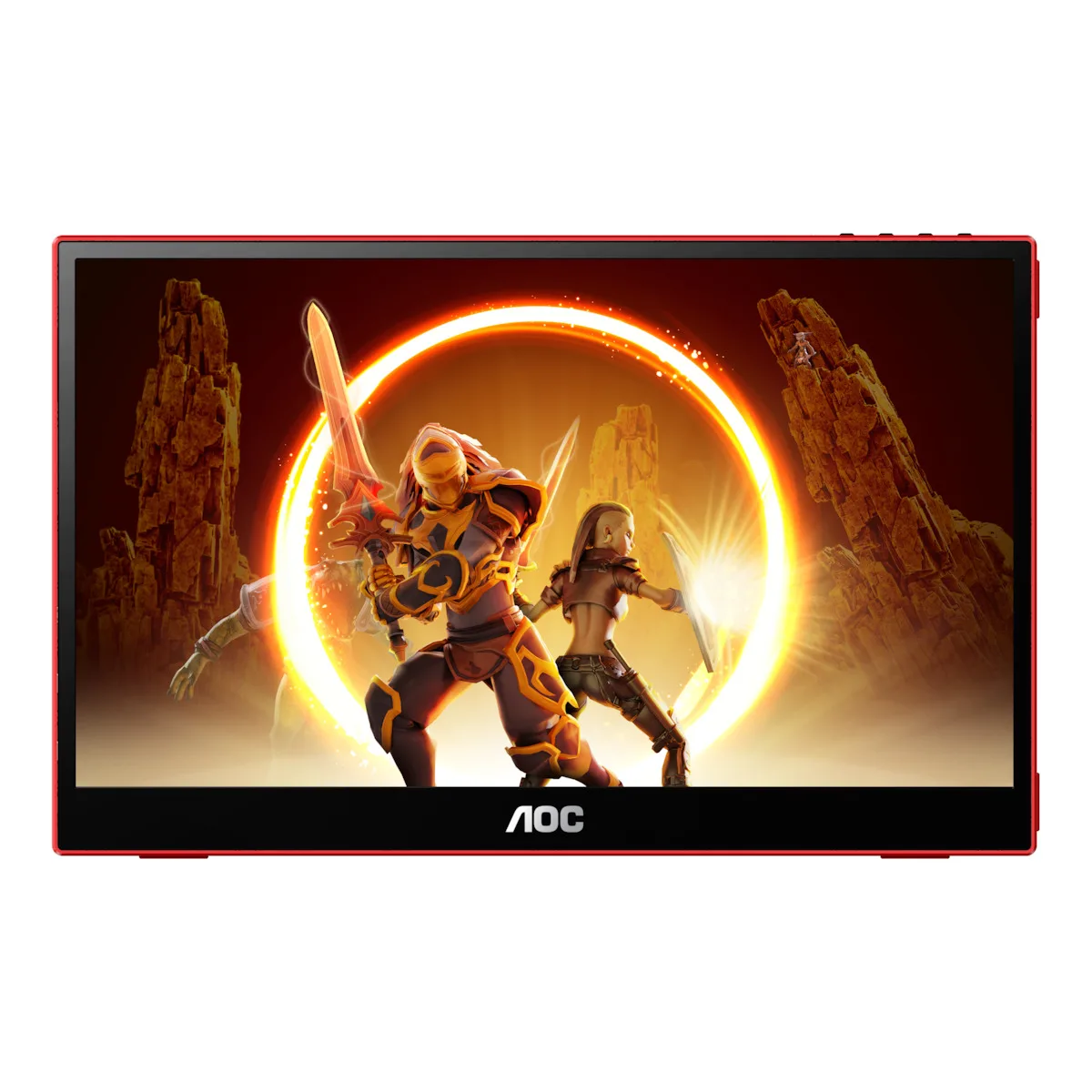 AOC 16G3 IPS Φορητό Monitor 15.6" FHD 1920x1080 144Hz με Χρόνο Απόκρισης 4ms GTG - Image 1