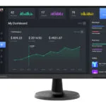 Lenovo C24-40 VA Monitor 23.8" FHD 1920x1080 με Χρόνο Απόκρισης 7ms GTG