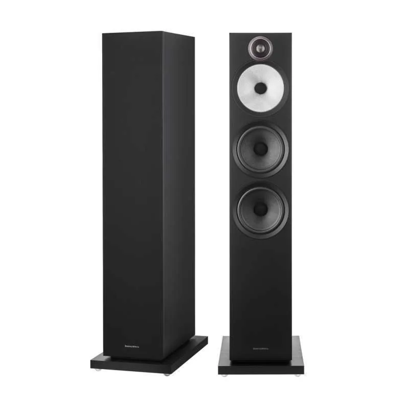 20231103155110_4f5706ac Bowers & Wilkins 603 S3 Ζεύγος Ηχείων Hi-Fi Δαπέδου 200W 3 Δρόμων Π26xΒ40.2xΥ102εκ. Μαύρο - Image 1