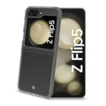 Samsung Celly Back Cover Σιλικόνης Διάφανο (Samsung Flip 5) GELSKIN1058