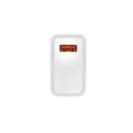 Natec Φορτιστής Χωρίς Καλώδιο με Θύρα USB-A 18W Quick Charge 3.0 Λευκός (Ribera NUC-2057)