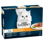 Gourmet Υγρή Τροφή για Ηλικιωμένες Γάτες σε Κονσέρβα με Πάπια χωρίς Γλουτένη 12x85gr