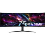 Samsung Odyssey Neo G9 LS57CG954 Ultrawide VA HDR Curved Gaming Monitor 57" 7680x2160 240Hz με Χρόνο Απόκρισης 1ms GTG