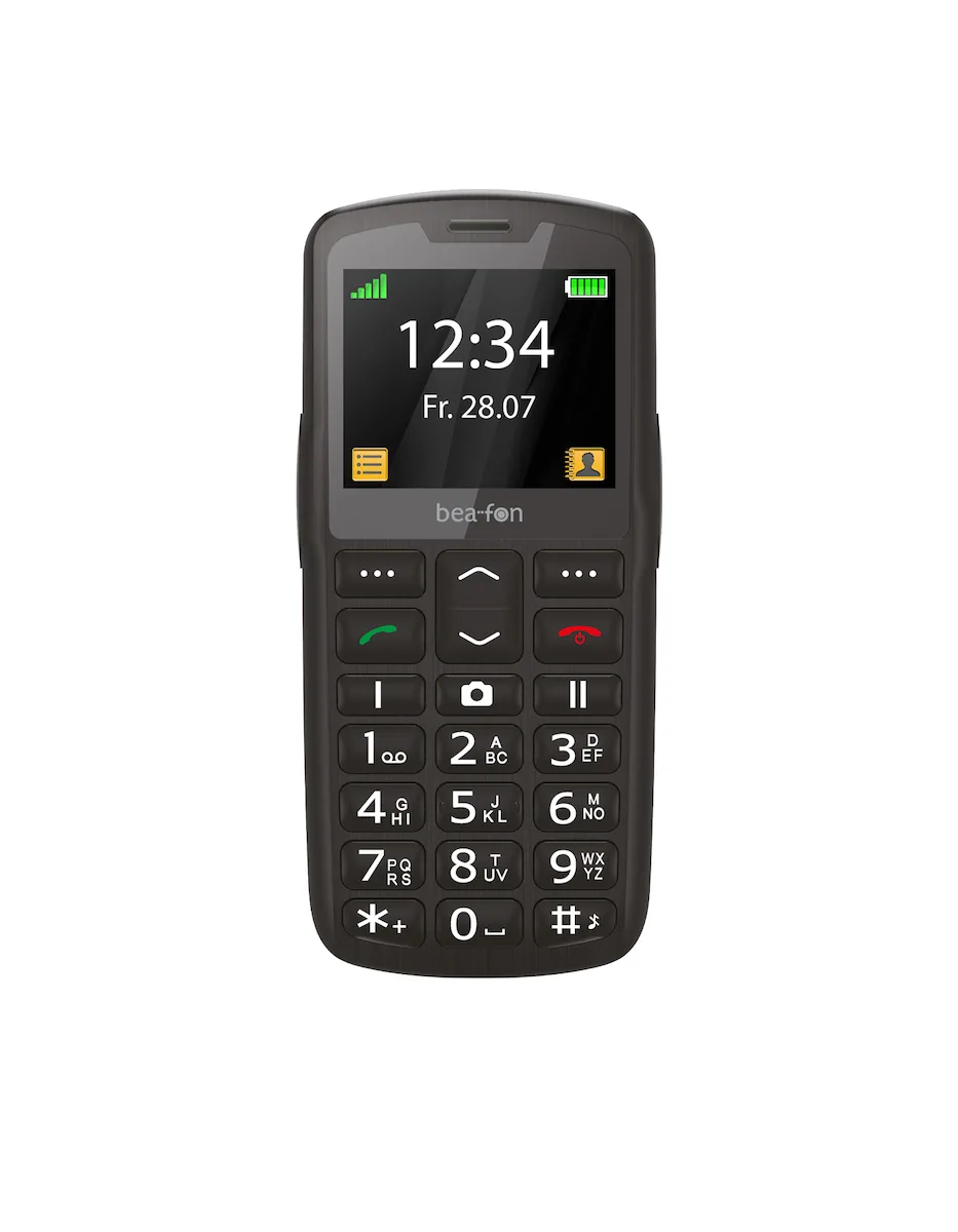 Bea-fon SL260 Dual SIM Κινητό με Μεγάλα Κουμπιά Μαύρο - Image 1