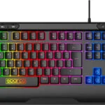 Sparco Σετ Gaming Πληκτρολόγιο με RGB φωτισμό & Ποντίκι (Αγγλικό US) Γκρι