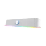 Trust GXT 619 Thorne RGB Illuminated Soundbar Ηχεία Υπολογιστή 2.0 με Ισχύ 12W σε Λευκό Χρώμα