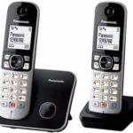 Panasonic KX-TG6852JTB Ασύρματο Τηλέφωνο Μαύρο