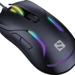 Sandberg LightFlow 6D RGB Gaming Ποντίκι 3600 DPI Μαύρο