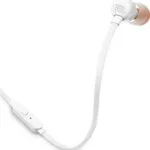 JBL T110 In-ear Handsfree Ακουστικά με Βύσμα 3.5mm Λευκό