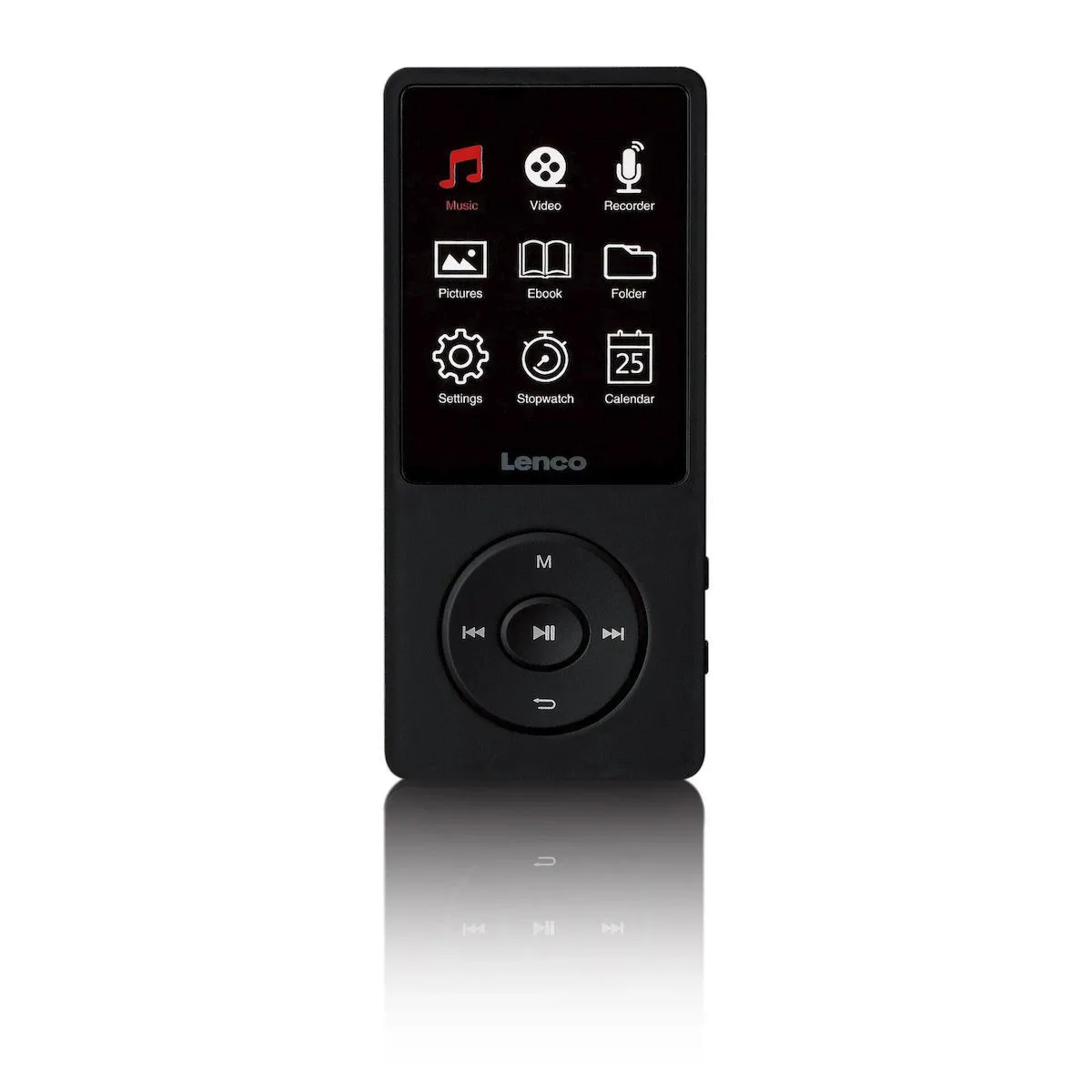20231115101452_lenco_xemio_mp3_player_mayro Lenco Xemio MP3 Player (8GB) με Οθόνη TFT / LCD 2.4" Μαύρο - Image 1