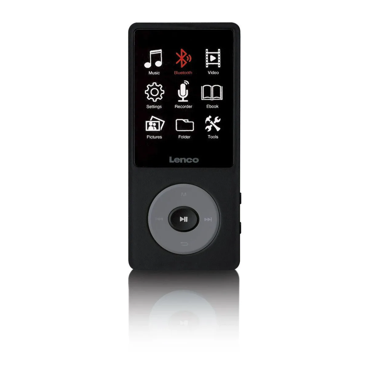 20231115101453_lenco_mp3_player_mayro Lenco MP3 Player (4GB) με Οθόνη LCD 1.8" Μαύρο XEMIO-860BK - Image 1