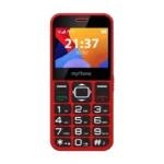 MyPhone Halo 3 Single SIM Κινητό με Μεγάλα Κουμπιά (Αγγλικό Μενού) Κόκκινο