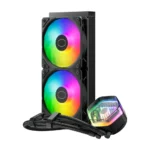 CoolerMaster MasterLiquid 240 ATMOS Υδρόψυξη Επεξεργαστή Διπλού Ανεμιστήρα 120mm για Socket AM4/AM5/1700/1200/115x με ARGB Φωτισμό