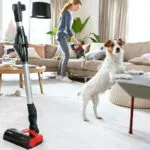 Bosch Unlimited 7 Επαναφορτιζόμενη Σκούπα 2 σε 1 Stick & Χειρός 18V Κόκκινη