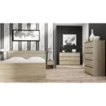Συρταριέρα Κρεβατοκάμαρας Ξύλινη SONOMA 70x40x112εκ.