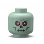LEGO Παιδικό Κουτί Αποθήκευσης από Πλαστικό Mini Skeleton Πράσινο 10.2x12x10.2cm 40330805