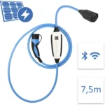 Nrgkick 32A Pure PV-User Φορητός Σταθμός Φόρτισης 22kW με Ενσωματωμένο Καλώδιο Type 2 (12701000-30001002)