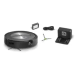 iRobot Roomba Combo J7 Σκούπα Ρομπότ για Σκούπισμα & Σφουγγάρισμα με Χαρτογράφηση και Wi-Fi Μαύρη