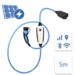 Nrgkick 32A Pure PV-User Φορητός Σταθμός Φόρτισης 22kW με Ενσωματωμένο Καλώδιο Type 2 (12601000-30001002)