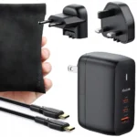 Mcdodo Φορτιστής GaN με Θύρα USB-A και 2 Θύρες USB-C και Καλώδιο USB-C 65W Power Delivery Μαύρος (CH-8442)