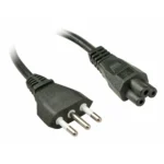 Lindy IEC C5 - IEC C5 Cable 2m Μαύρο 30408