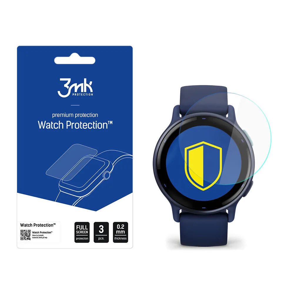 20231121164653_3mk_arc_screen_protector_gia_to_garmin_vivoactive_5 3MK Arc+ Screen Protector για το Garmin Vivoactive 5 3τμχ - Image 1