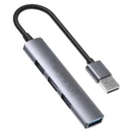Unitek USB 2.0 Hub 3 Θυρών με σύνδεση USB-A (347411)