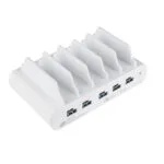 Alcasa Βάση Φόρτισης 110W Quick Charge 3.0 σε Λευκό χρώμα (PCA-D006W)