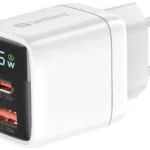 Sandberg Φορτιστής Χωρίς Καλώδιο με Θύρα USB-A και Θύρα USB-C 35W Power Delivery / Quick Charge 3.0 Λευκός (441-52)