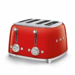 Smeg 7479874 Φρυγανιέρα 4 Θέσεων 2000W Κόκκινη