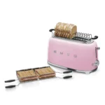 Smeg TSF02PKEU Φρυγανιέρα 2 Θέσεων 1500W Χρυσή
