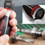 Wiha Ηλεκτρονικό Δυναμόκλειδο Καρέ 1/4" με Μήκος 13.4εκ. 36886