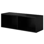 Ράφι Τοίχου Roco RO2 Black 112x37x37εκ.