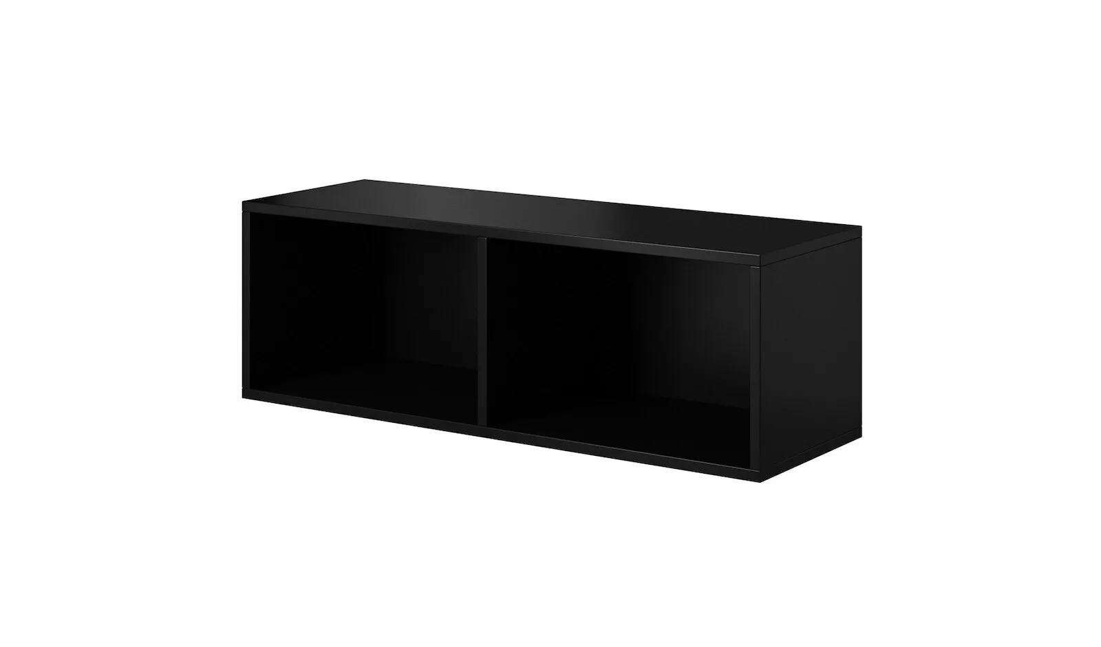 20231122155438_rafi_toichou_black_112x37x37ek Ράφι Τοίχου Roco RO2 Black 112x37x37εκ. - Image 1