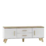 Lotta White - Sonoma Oak Μ140xΠ40xΥ53cm