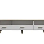 Lotta White - Sonoma Oak Μ180xΠ40xΥ53cm