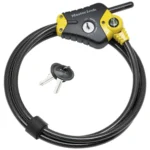 Master Lock Python P22235 Κλειδαριά Ποδηλάτου Κουλούρα με Κλειδί Μαύρη
