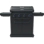 Campingaz Series Onyx S Ψησταριά Υγραερίου Μαντεμένιας Σχάρας με 4 Εστίες και Πλαϊνό Μάτι