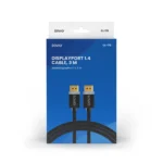 Savio Cable DisplayPort male - DisplayPort male 3m Μαύρο ()