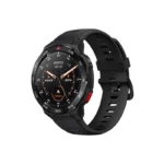 Mibro GS Pro Stainless Steel 46mm Αδιάβροχο Smartwatch με Παλμογράφο (Μαύρο)
