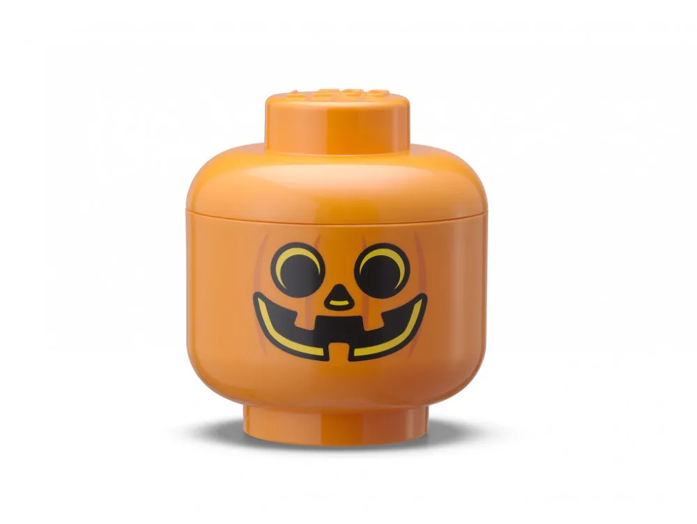 LEGO Παιδικό Κουτί Αποθήκευσης από Πλαστικό Storage Head Mini Πορτοκαλί 10.2x12x10.2cm 40330804 - Image 1