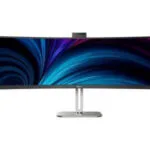 Philips 49B2U5900CH Ultrawide VA HDR Curved Monitor 49" 5120x1440 με Χρόνο Απόκρισης 4ms GTG