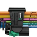 Wera Σετ 9 Κλειδιά Allen σε Σχήμα L 3950/9 Hex-Plus Multicolour 05022860001
