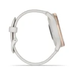 Garmin Vívomove Trend Stainless Steel 40mm Αδιάβροχο Smartwatch με Παλμογράφο (Peach Gold)