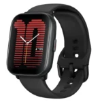 Amazfit Active Aluminium 42mm Αδιάβροχο Smartwatch με Παλμογράφο (Midnight Black)