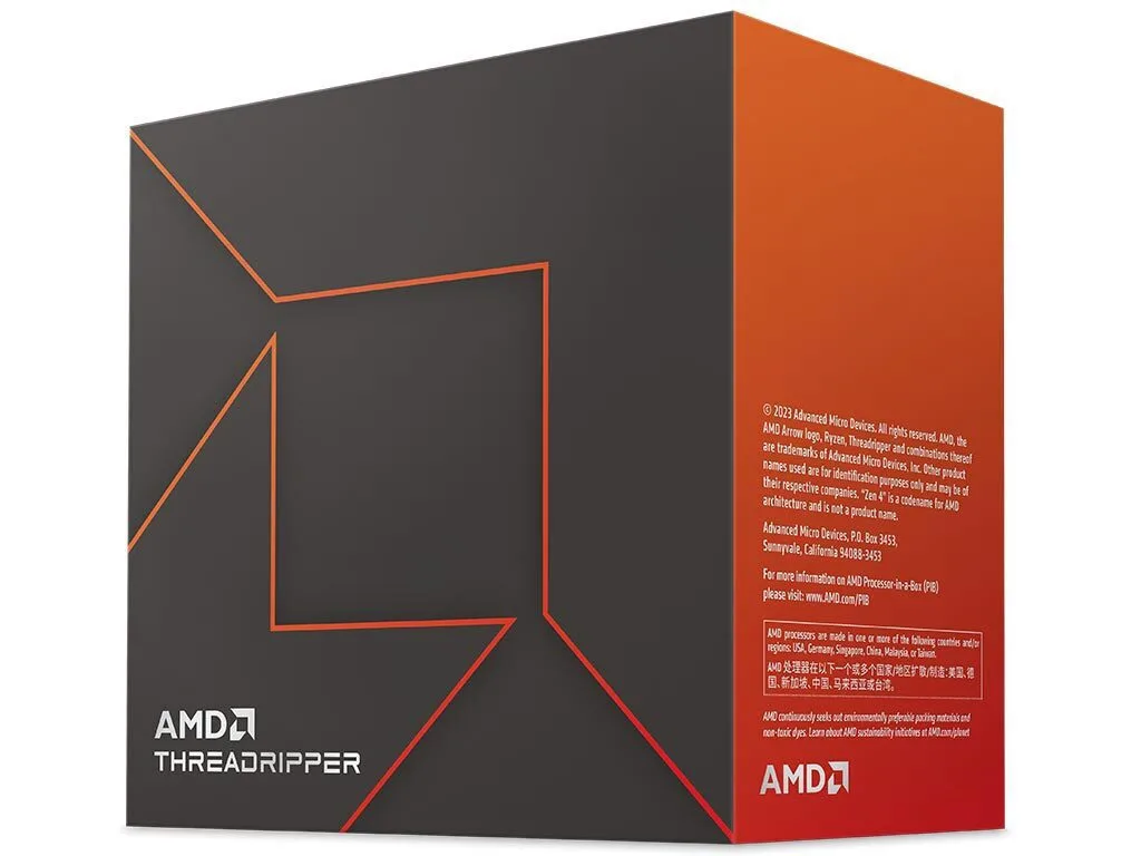 AMD Ryzen Threadripper 7980X 3.2GHz Επεξεργαστής 64 Πυρήνων για Socket sTR5 σε Κουτί - Image 1