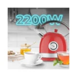 Cecotec Thermosense 420 Vintage Βραστήρας 1.8lt 2200W Κόκκινος