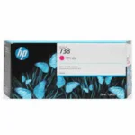 HP 738 Γνήσιο Μελάνι Εκτυπωτή InkJet Ματζέντα (676M7A)