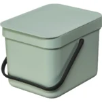 Brabantia Sort Κάδος Απορριμμάτων Πλαστικός Πράσινος 3lt 211683