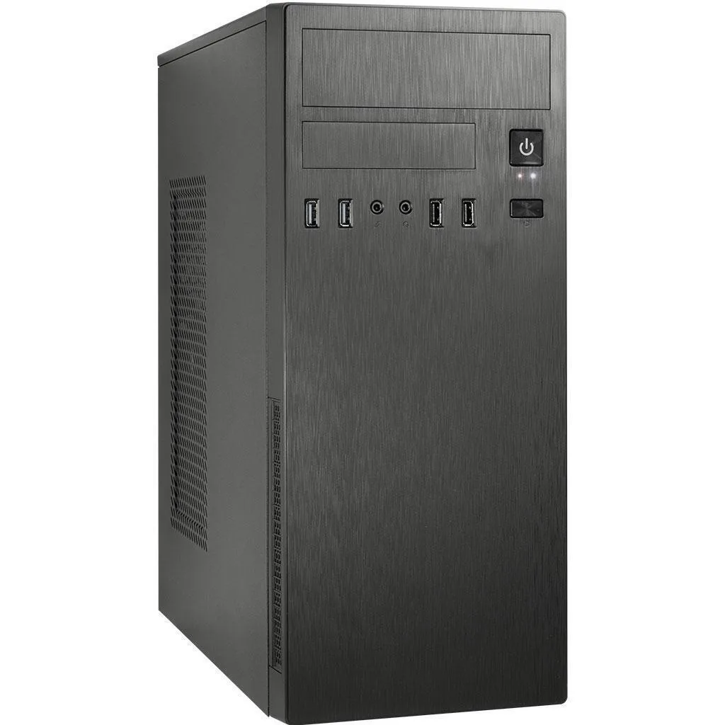 Inter-Tech IT-2812 Business Midi Tower Κουτί Υπολογιστή Μαύρο - Image 1